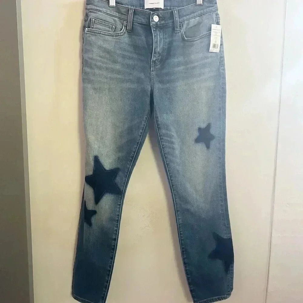Current/Elliot Star Printed Ankle Skinny Stiletto New With Tags 29